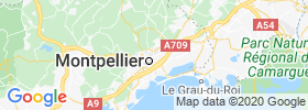 Castelnau Le Lez map